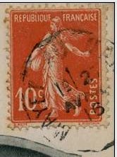 Courrier-Convoyeur-Ligne Mayet au Mans Type II, April 1916